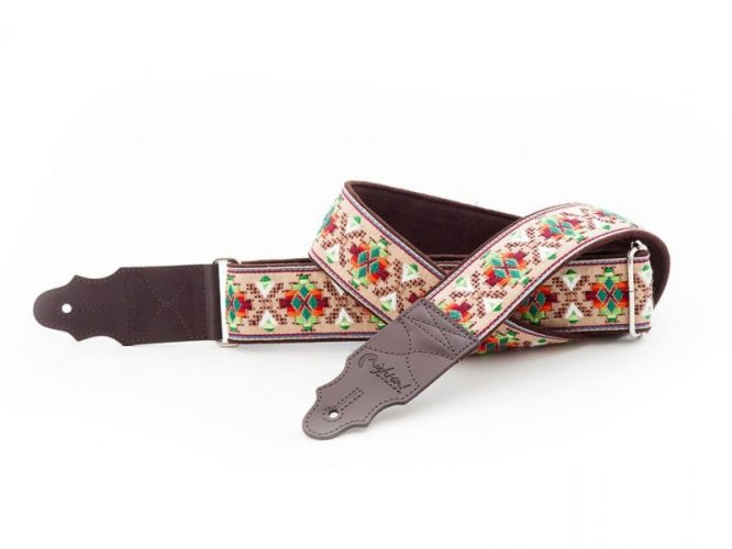 BANDOLERA GUITARRA RIGHTON 2017 STANDARD PLUS LOLLAPALOOZA BEIGE