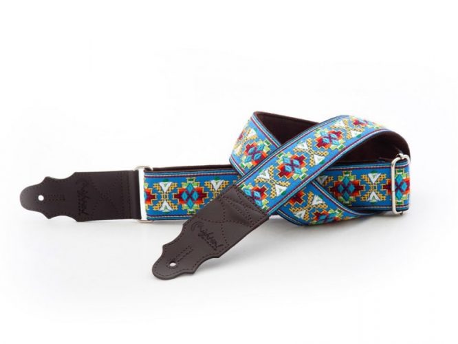 BANDOLERA GUITARRA RIGHTON 2017 STANDARD PLUS LOLLAPALOOZA BLUE