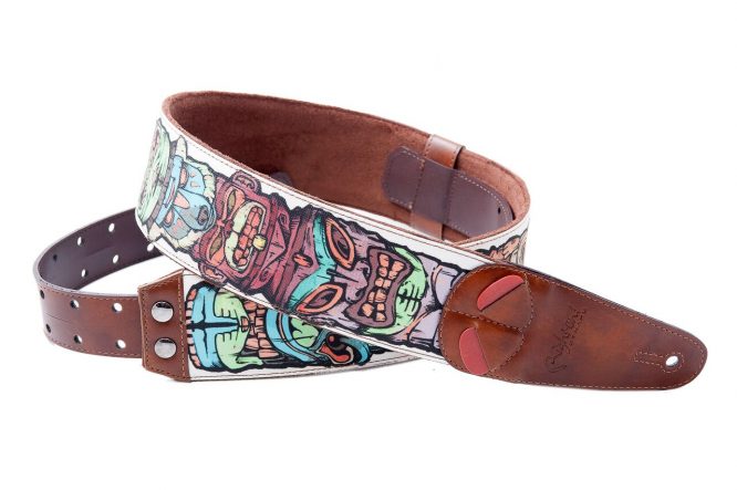 MOJO-TIKKI-WH - BANDOLERA DE GUITARRA ELECTRICA RIGHTON MOJO-TIKKI-WH
