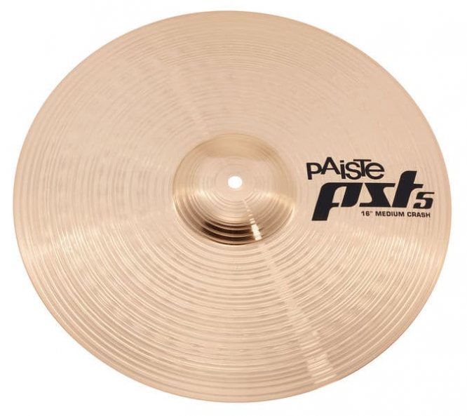 Plato Paiste PST5 Medium Crash 16" - Imagen 4