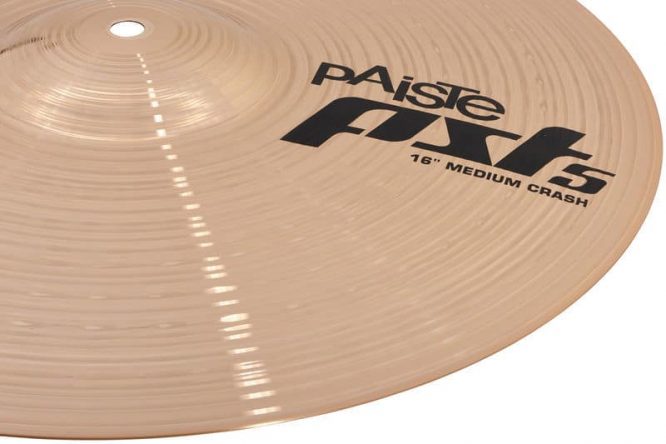 Plato Paiste PST5 Medium Crash 16" - Imagen 2