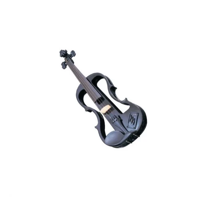 VIOLÍN ELECTRIFICADO CARLO GIORDANO EV202 4/4 NEGRO