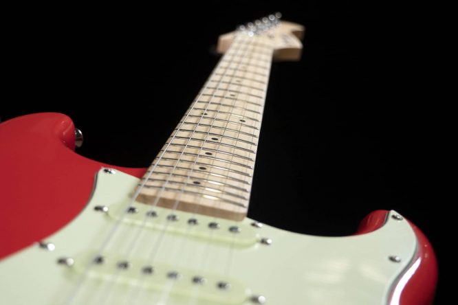 Guitarra Eléctrica Junior Prodipe Roja - Imagen 3