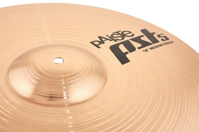 Plato Paiste PST5 18" Medium Crash - Imagen 4