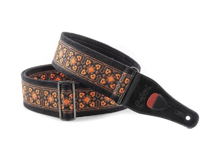 BANDOLERA GUITARRA RIGHTON STANDARD PLUS GLASTONBURY BLACK