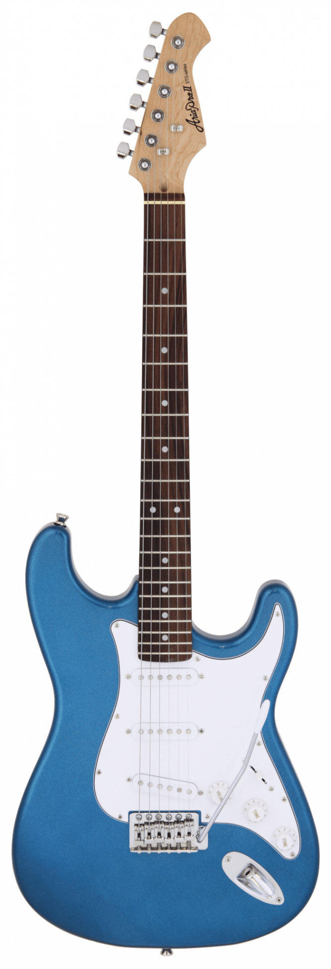 GUITARRA ARIA STRATOCASTER SERIE STG-003 AZUL