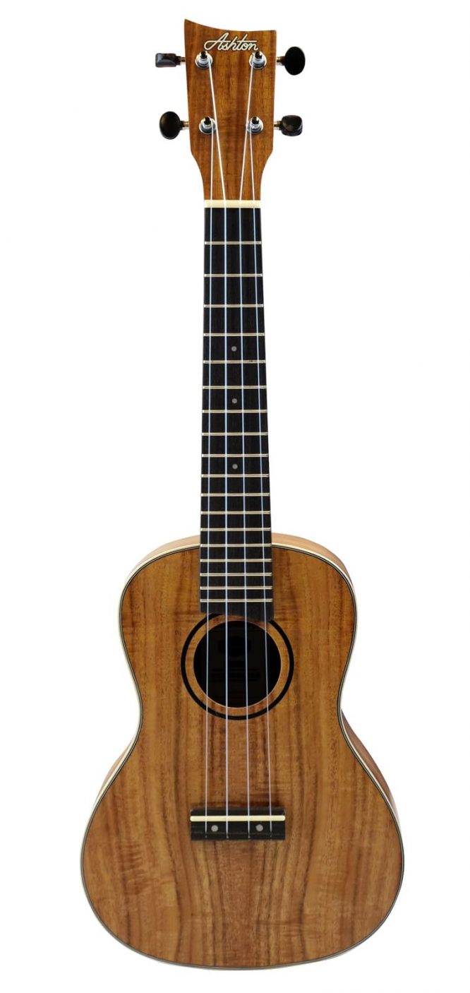 UKULELE ASHTON CONCIERTO KOA WOOD