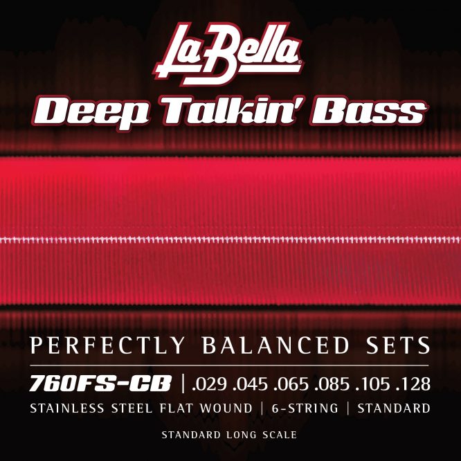 JUEGO DE CUERDAS LA BELLA PARA BAJO DEEP TALKIN 6 CUERDAS 29-128