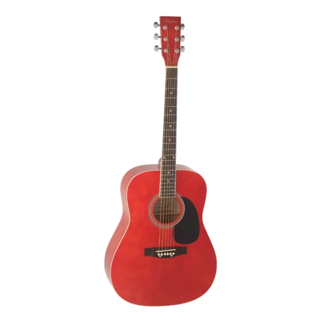 GUITARRA ACÚSTICA DAYTONA A411 ROJO BRILLO