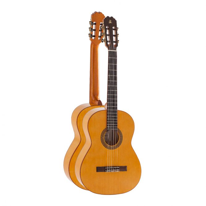 Guitarra Admira Triana Serie Flamenco Satinada Electrificada Fishman - Imagen 5