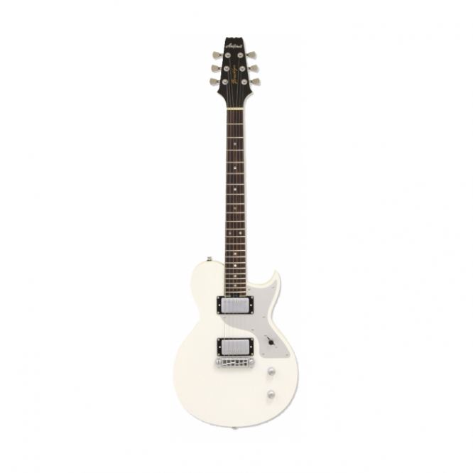 Guitarra Eléctrica Aria 718-MK2 Brooklyn Blanca 718OPWH