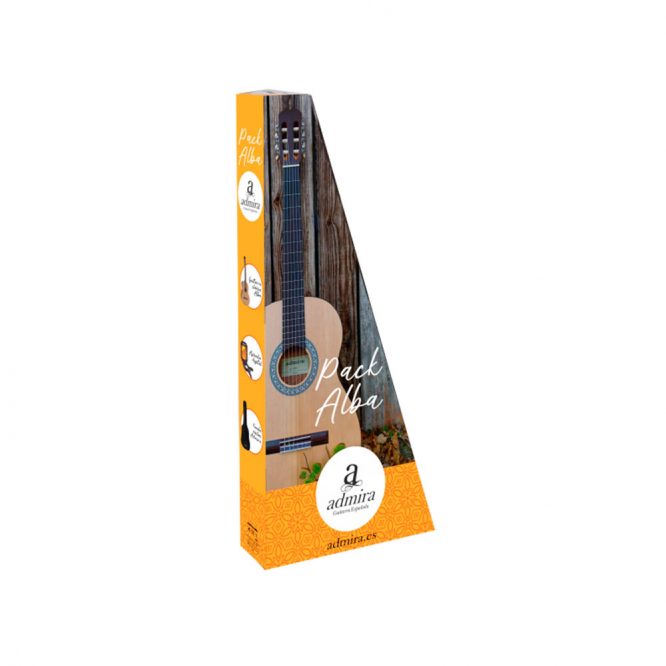 Pack Guitarra Alba 3/4 Serie Iniciación