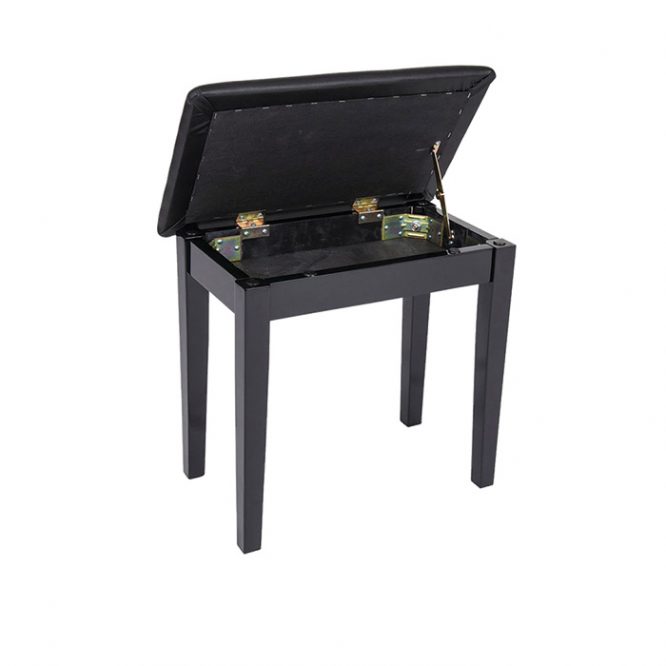 Banqueta Amadeus para Piano Negra - Imagen 2