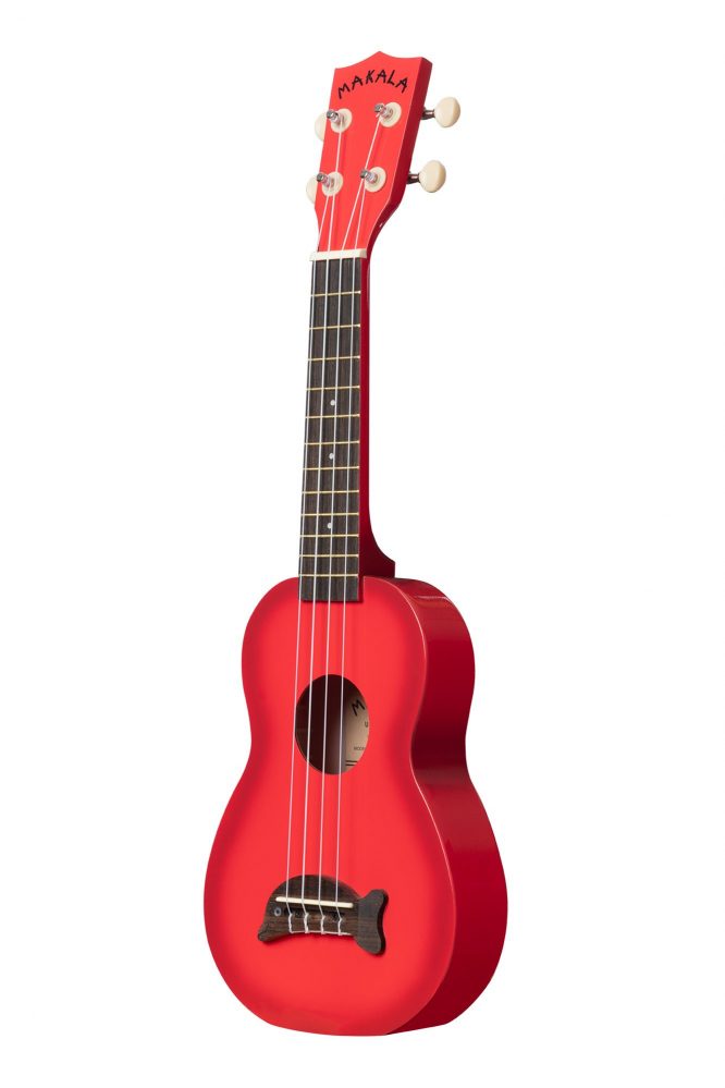 Ukelele Soprano Makala Rojo Sombreado Delfín - Imagen 3