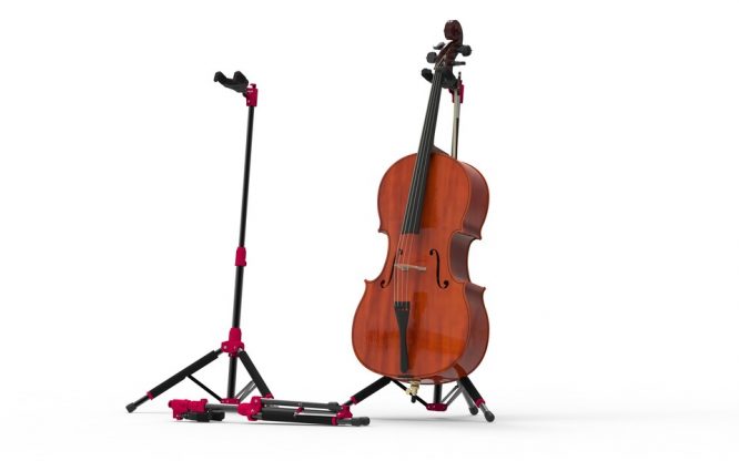 SOPORTE UNIVERSAL PARA GUITARRA,BAJO y CELLO - Imagen 2