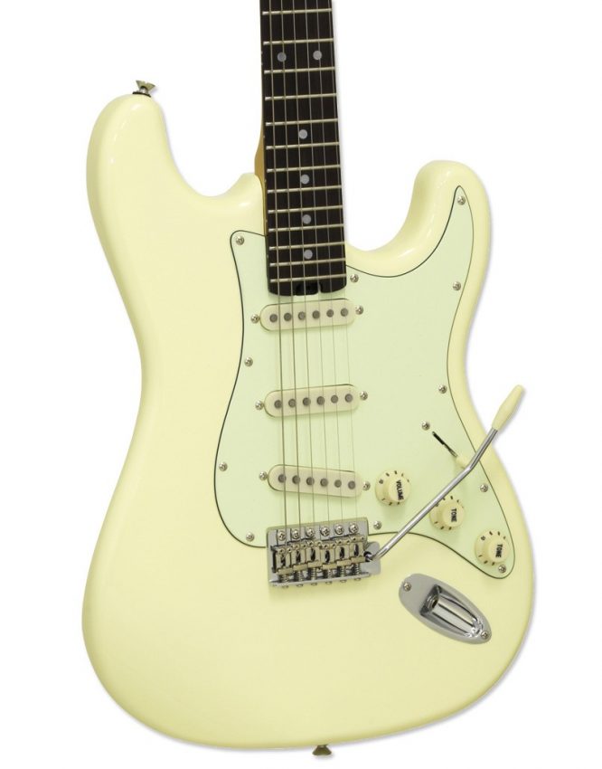 Guitarra Eléctrica Aria Crema STG-62 - Imagen 3