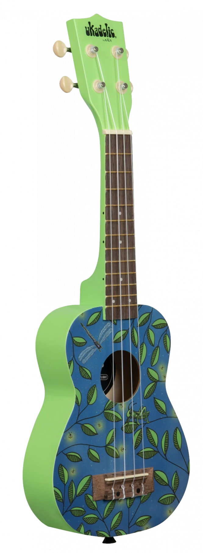 UKELELE SOPRANO SERIE UKADELIC GRAPHIC TOP NOCHE