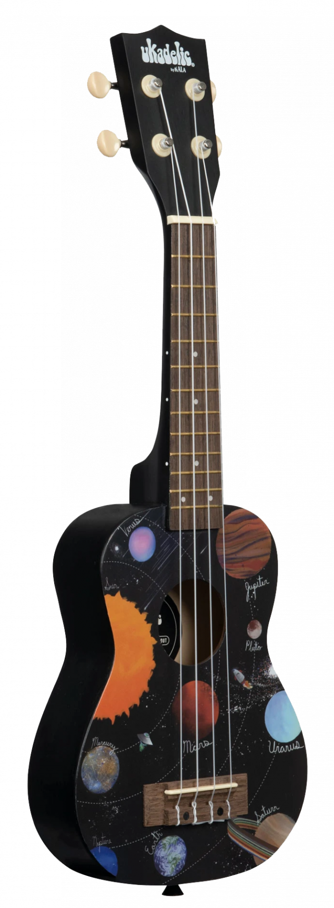 UKELELE SOPRANO SERIE UKADELIC GRAPHIC TOP PLANETAS