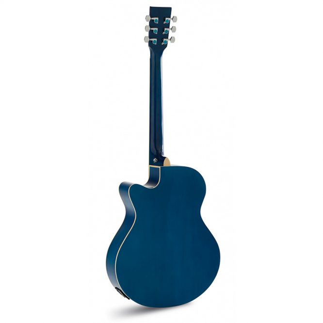 Guitarra Acústica Admira Indiana Azul Satinada - Imagen 2
