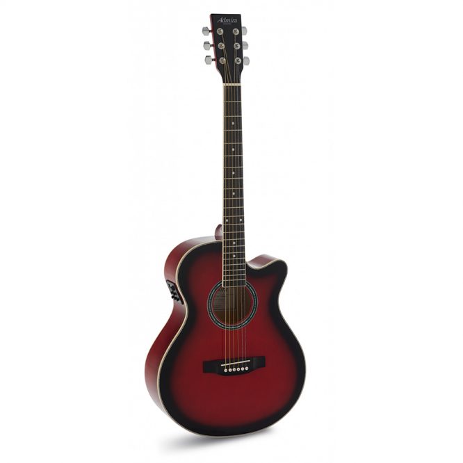 Guitarra Acústica Admira Indiana Roja Satinada