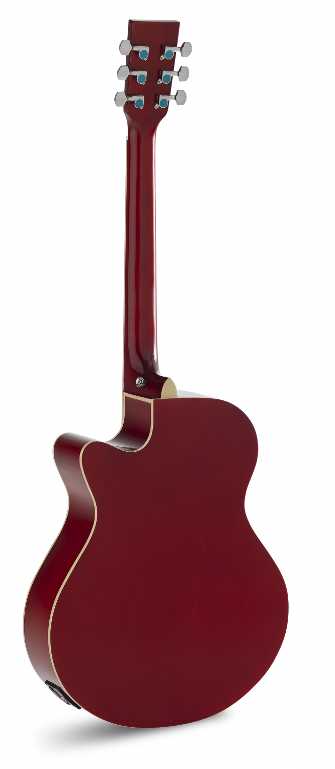 GUITARRA ACÚSTICA ADMIRA INDIANA ROJA BRILLO - Imagen 2
