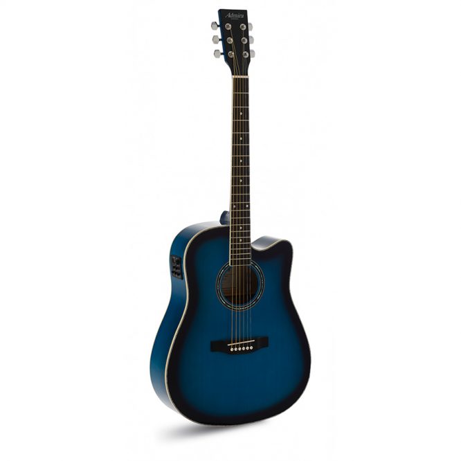 Guitarra Acústica Admira Tennessee Azul Satinada