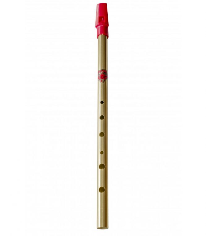 Flauta Flageolet Bb Latón