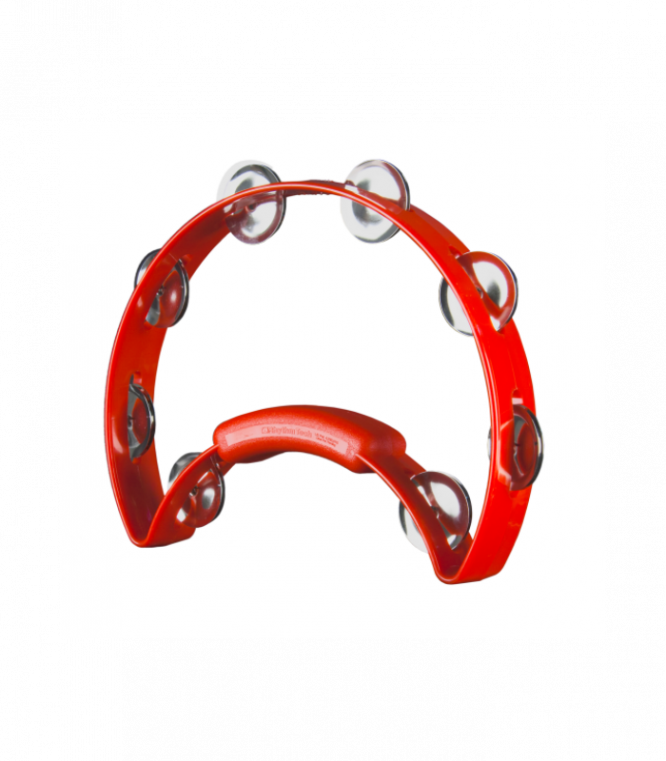 Pandereta Rhythm Tech Solo Roja RT1230