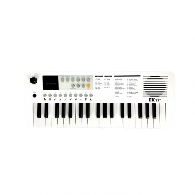 Teclado con Pantalla Led Blanco EKT37WH