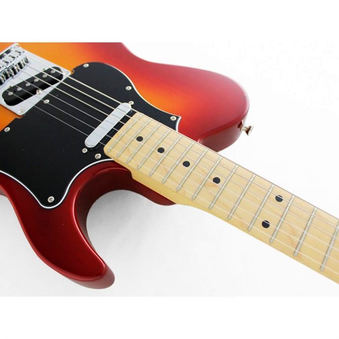 Guitarra Fujigen Fgn Serie Iliad Boundary Color Cherry Sunburst - Imagen 5