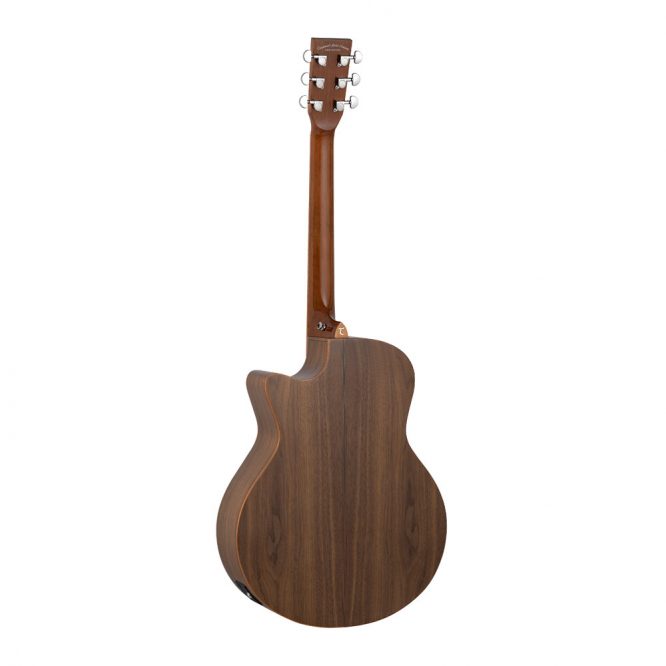 Guitarra Acústica Tanglewood Serie Winterleaf Exotic Black Walnut - Imagen 2