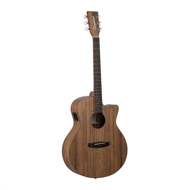 Guitarra Acústica Tanglewood Serie Winterleaf Exotic Pacific Walnut