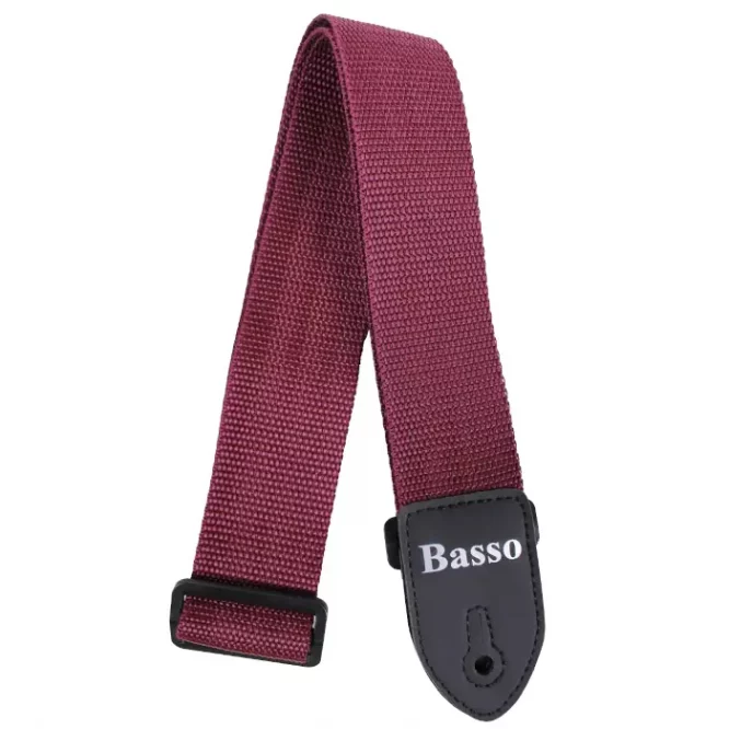 CORREA BASSO PARA GUITARRA Y BAJO BURDEOS 5cm