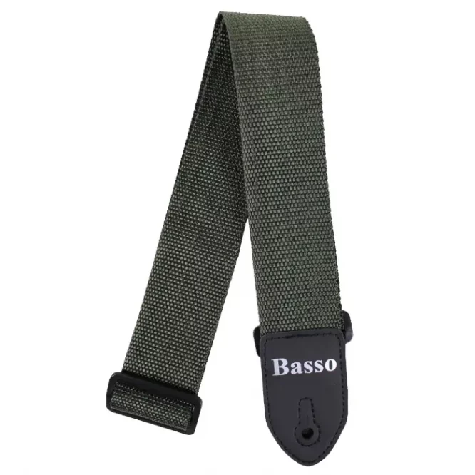 CORREA BASSO PARA GUITARRA Y BAJO MILITAR 5cm