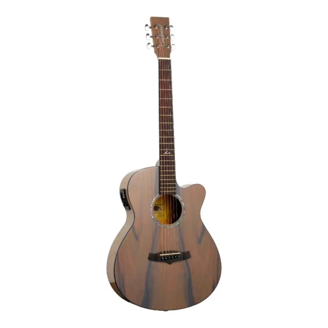 GUITARRA ACÚSTICA TANGLEWOOD AZURE SUPER FOLK GRIS