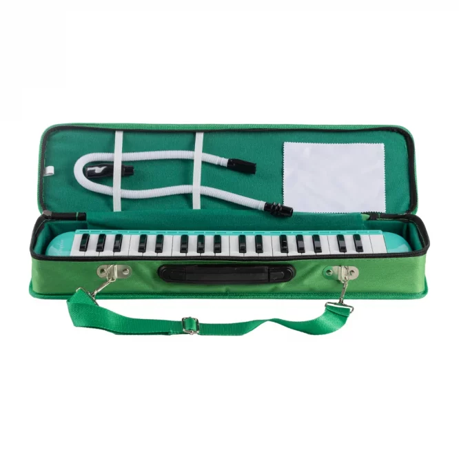 MELÓDICA 37 AMADEUS VERDE CON ESTUCHE
