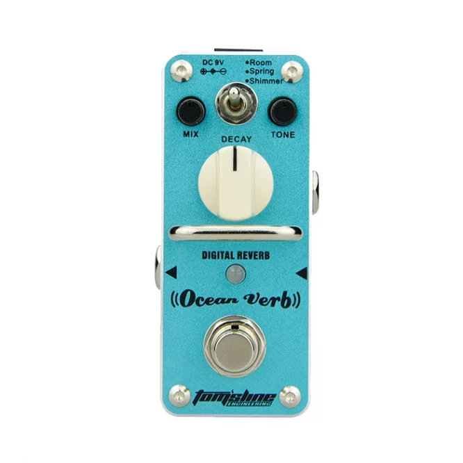 PEDAL GUITARRA ELÉCTRICA TOMSLINE OCEAN REVERB
