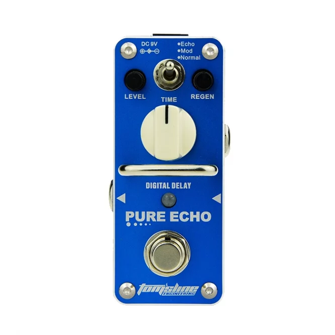 PEDAL GUITARRA ELÉCTRICA TOMSLINE PURE ECHO