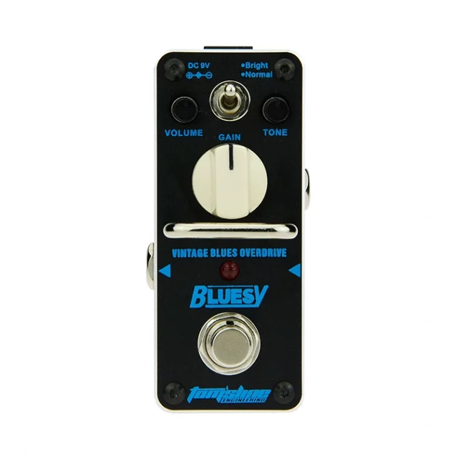 PEDAL GUITARRA ELÉCTRICA TOMSLINE VINTAGE BLUES OVERDRIVE