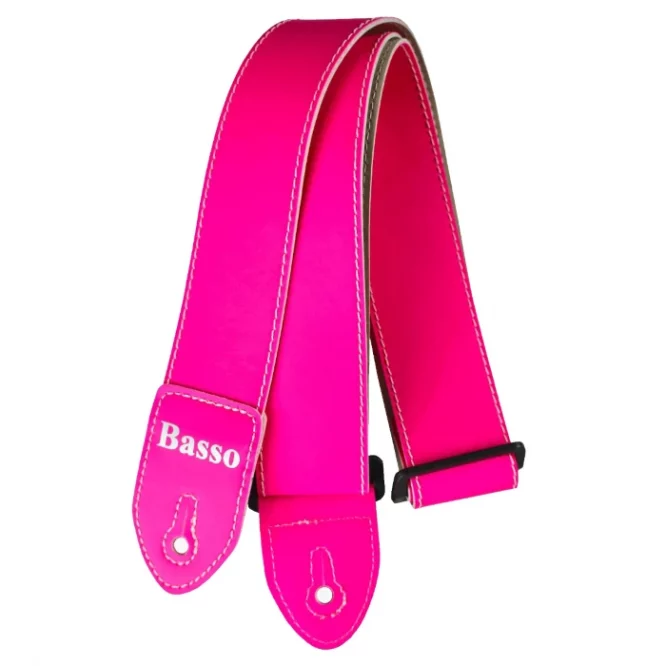 CORREA BASSO NEÓN ROSA 5cm