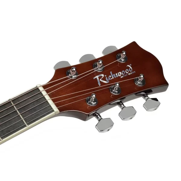 Guitarra Acústica Dreadnought Richwood Sunburst - Imagen 4