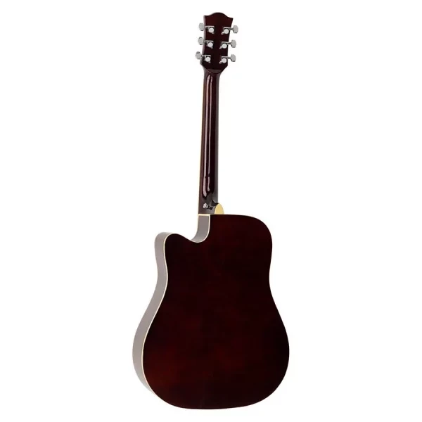 Guitarra Acústica E Dreadnought Richwood Sunburst - Imagen 2