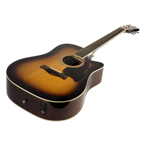 Guitarra Acústica E Dreadnought Richwood Sunburst - Imagen 8
