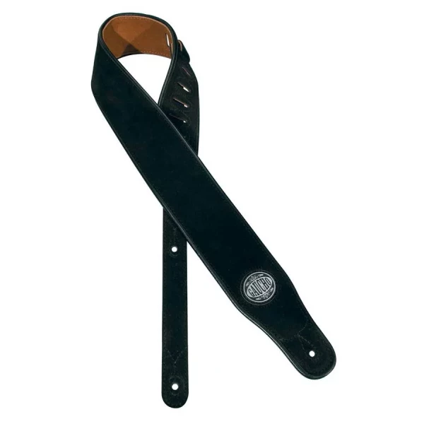 CORREA GAUCHO SERIE ELEGANTE DELUXE PARA GUITARRA NEGRA/NATURAL