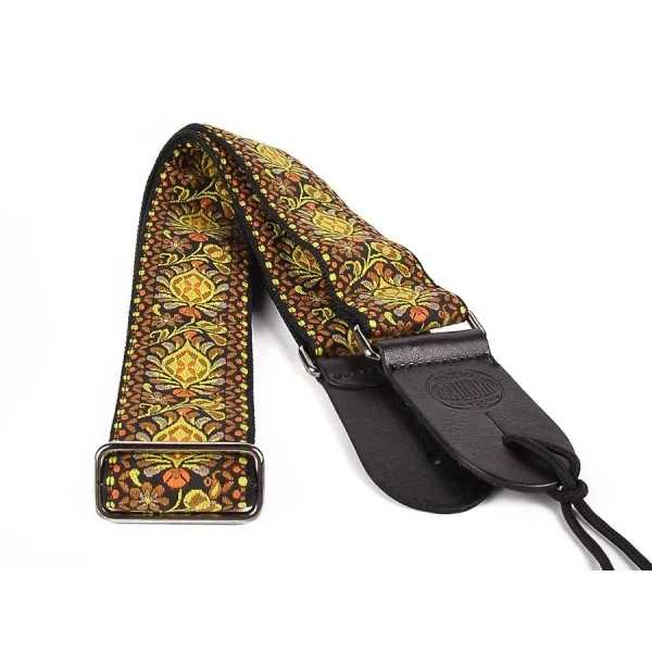 CORREA GAUCHO SERIE TRADICIONAL PARA GUITARRA 50mm CUERO ESTAMPADO - Imagen 2