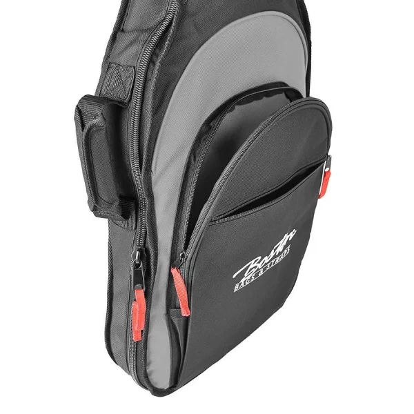 FUNDA BOSTON PARA GUITARRA ELÉCTRICA NEGRA/GRIS 15mm - Imagen 3