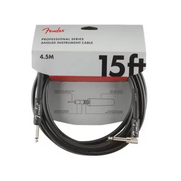 CABLE FENDER JACK/JACK ACODADO NEGRO 4,5M