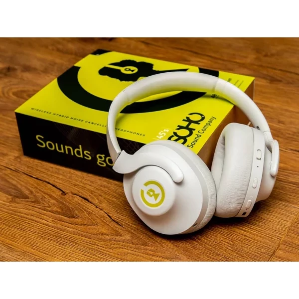 AURICULAR HÍBRIDO SOHO TWS BLUETOOTH BLANCO - Imagen 5