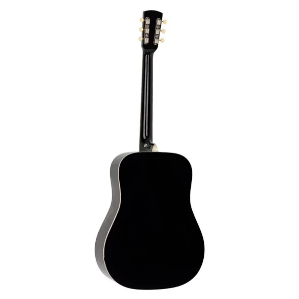 Guitarra Acústica Dread. Richwood tapa abeto macizo negro - Imagen 2