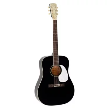 Guitarra Acústica Dread. Richwood tapa abeto macizo negro